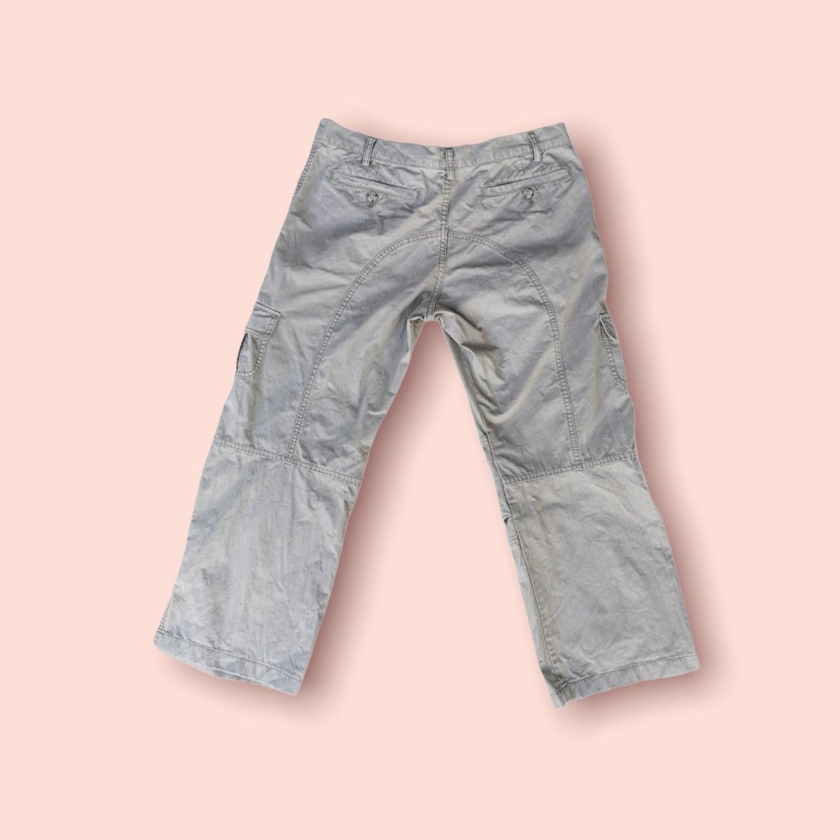 Jun Takahashi × Uniqlo × Urban Outfitters UNIQLO 3 QUATER DOUBLE KNEE LOW RISE FLAIR CUT Size US 31 - 7 Thumbnail