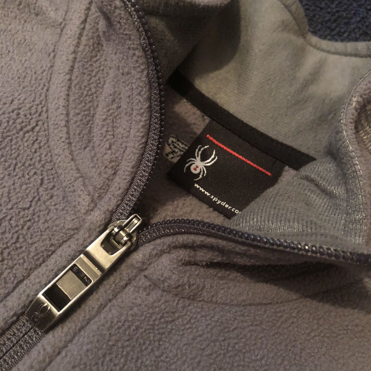 Spyder Vintage Spyder Full Zip Up Fleece Logo Mens Jacket Grey Size US L / EU 52-54 / 3 - 4 Thumbnail