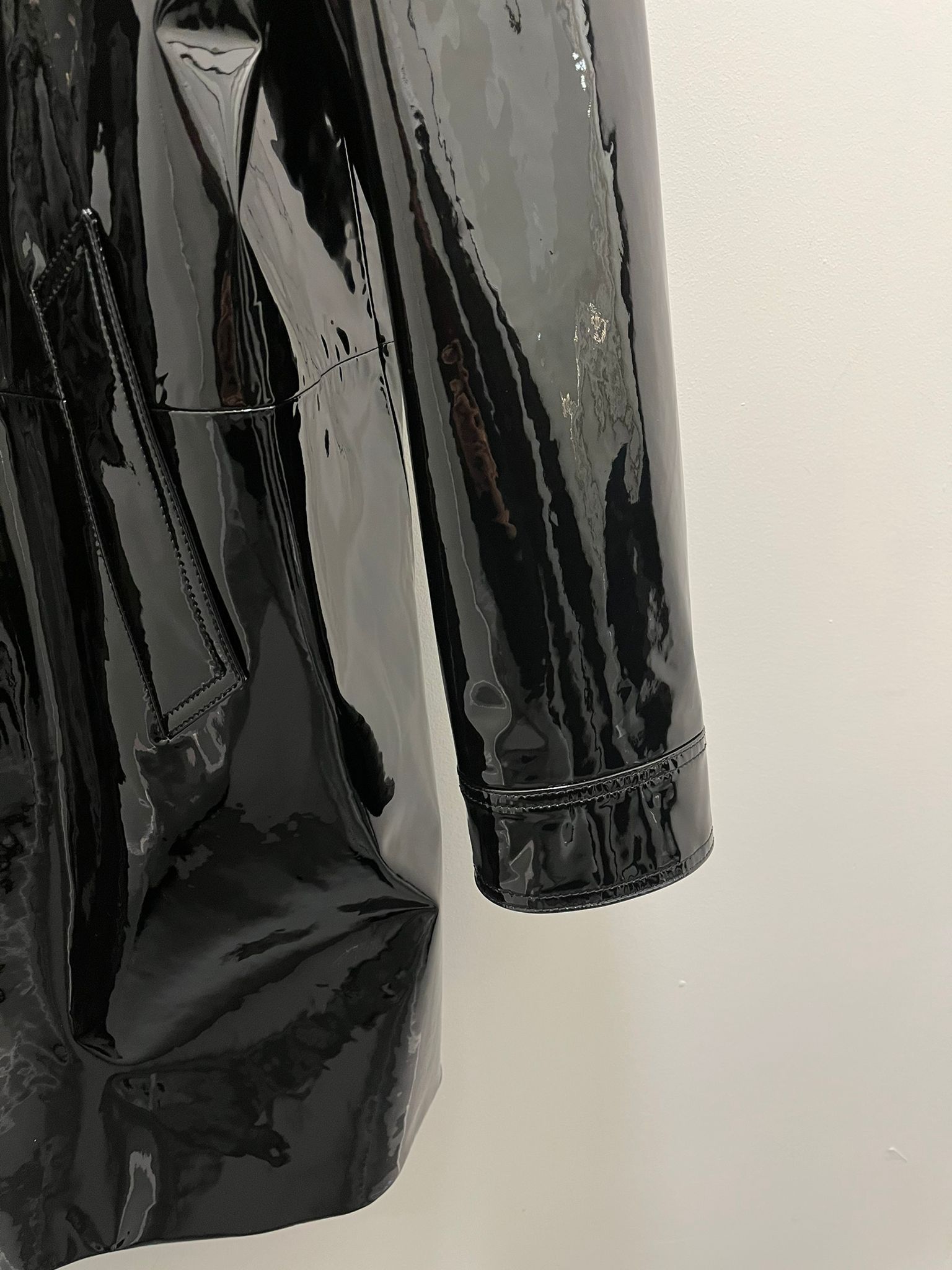 Celine Heavy Coat in Black Color Size US L / EU 52-54 / 3 - 3 Thumbnail