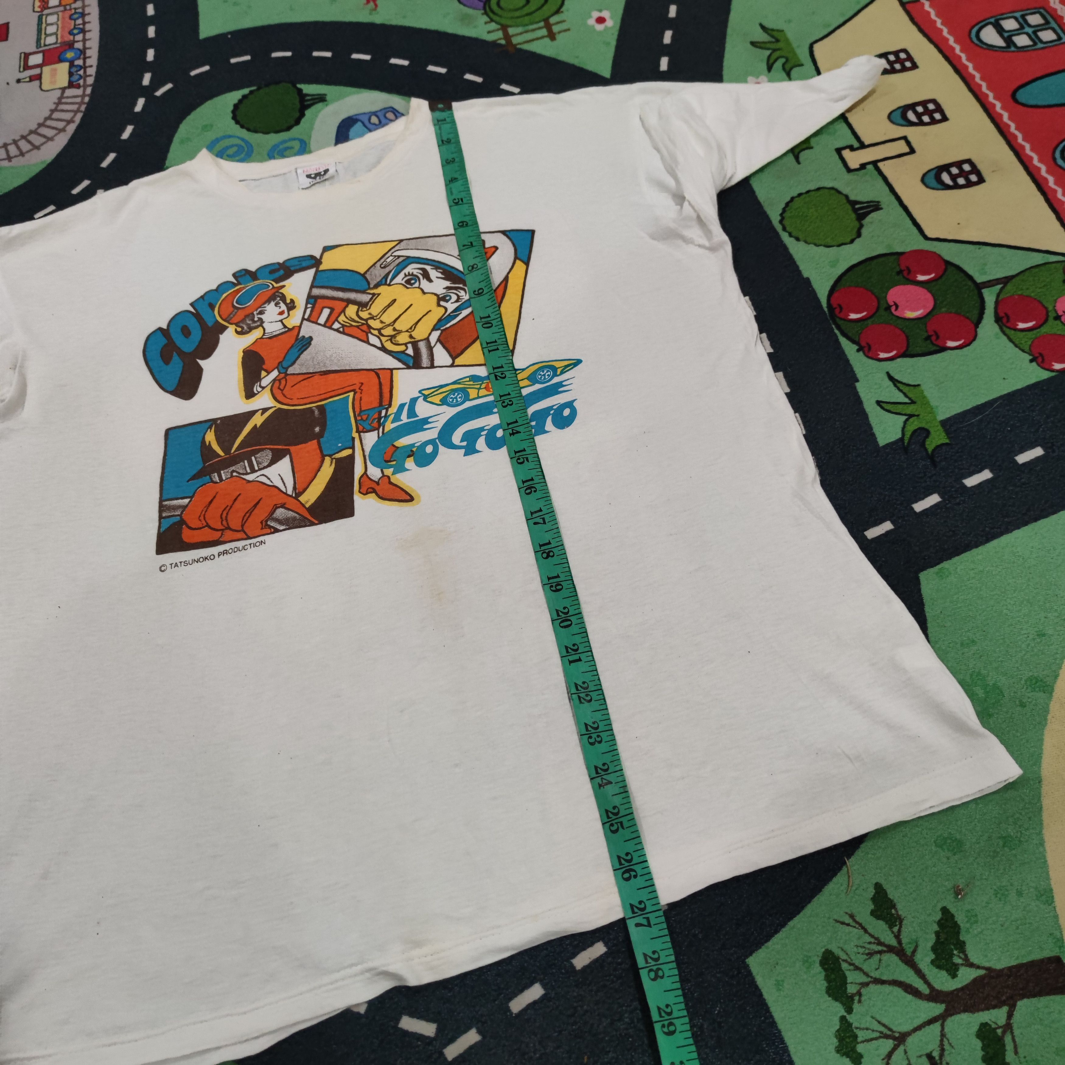 Anime × Japanese Brand SUPER RARE VINTAGE SPEED RACER MACH GO GO GO PROMO TEE Size US L / EU 52-54 / 3 - 8 Thumbnail