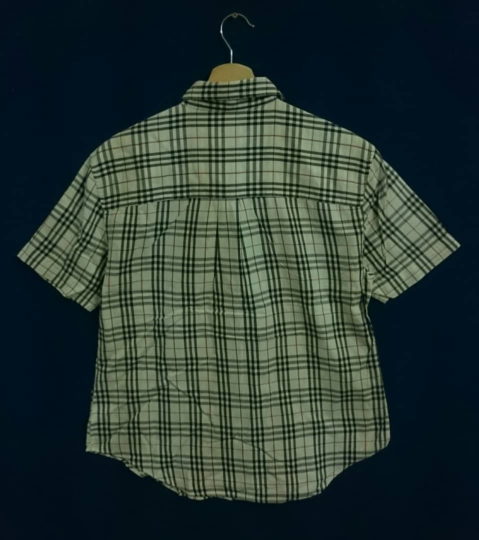 Burberry × Vintage Vintage Burberry Nova Check Shirt Size US L / EU 52-54 / 3 - 4 Thumbnail