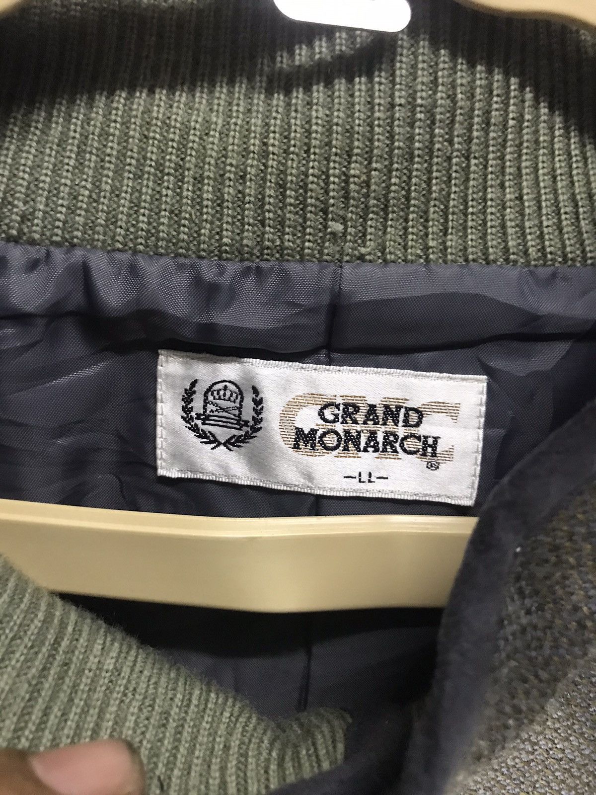 Japanese Brand × Mizuno × Vintage Vintage knit sweatshirt grand monarch half button by mizuno Size US L / EU 52-54 / 3 - 3 Thumbnail