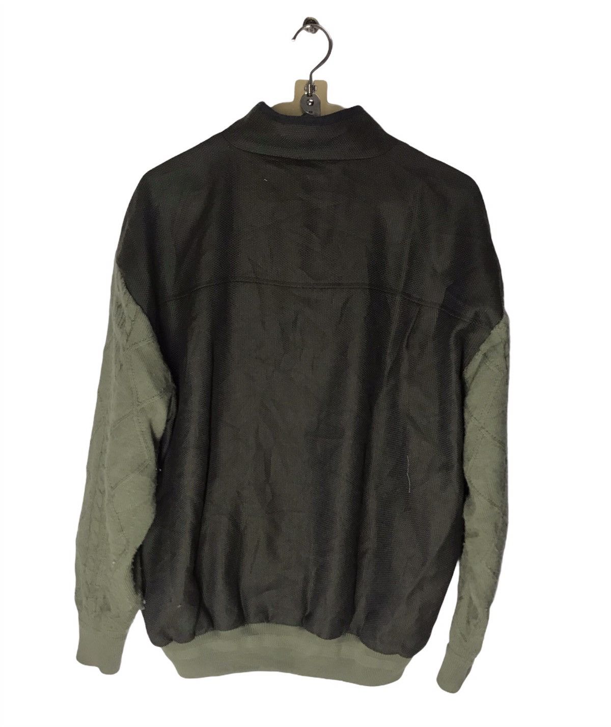 Japanese Brand × Mizuno × Vintage Vintage knit sweatshirt grand monarch half button by mizuno Size US L / EU 52-54 / 3 - 2 Thumbnail