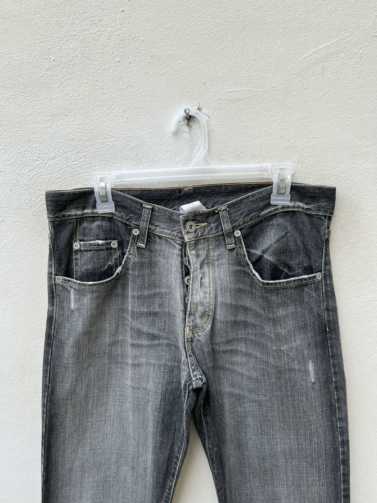 Nobody Denim Vintage Nobody Fade Black Denim Flare Jeans Size US 31 - 7 Thumbnail