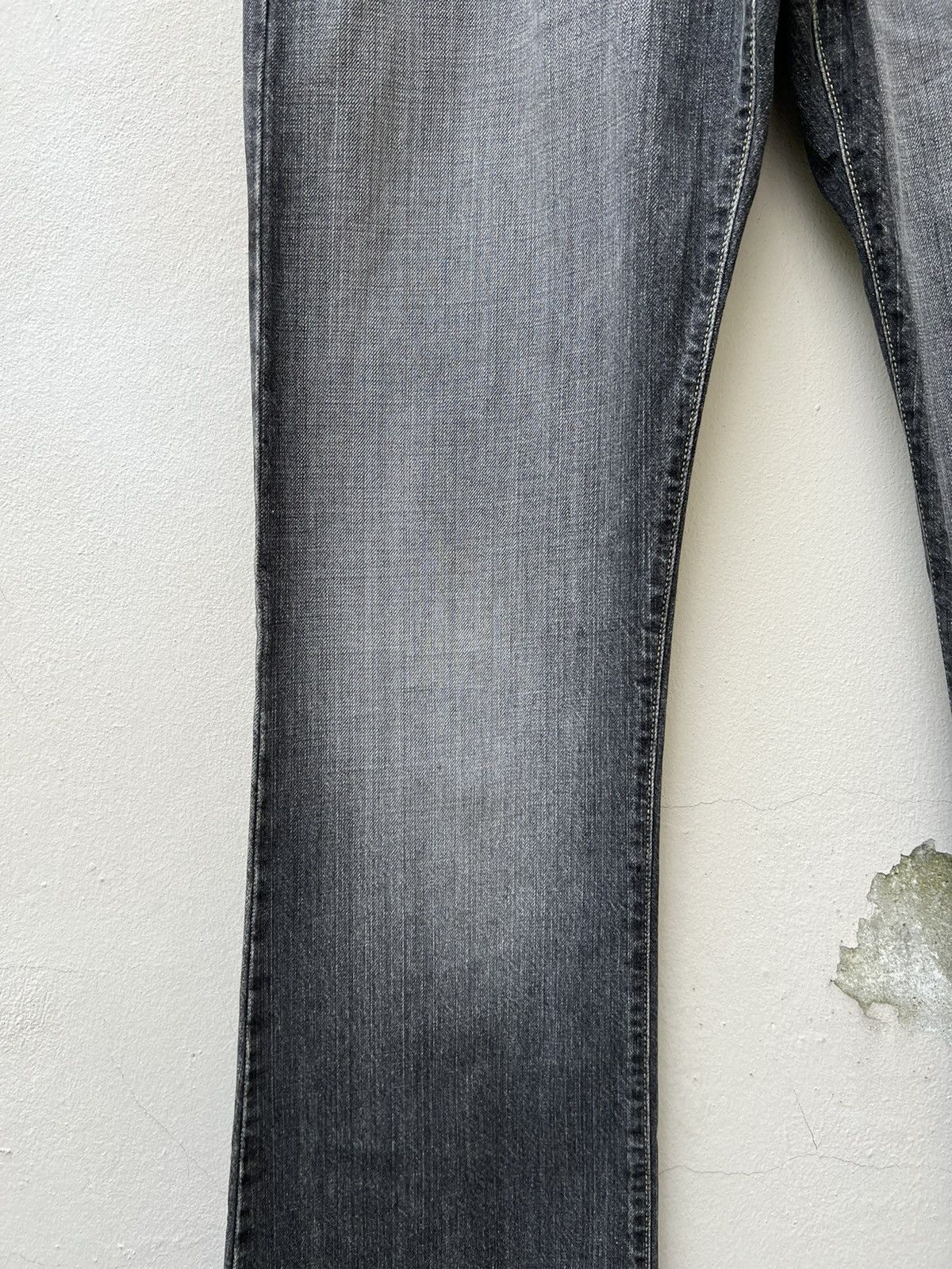Nobody Denim Vintage Nobody Fade Black Denim Flare Jeans Size US 31 - 10 Thumbnail