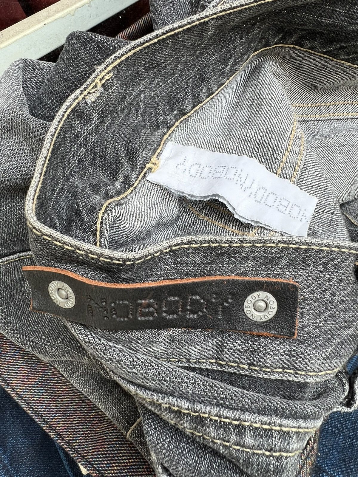 Nobody Denim Vintage Nobody Fade Black Denim Flare Jeans Size US 31 - 19 Thumbnail
