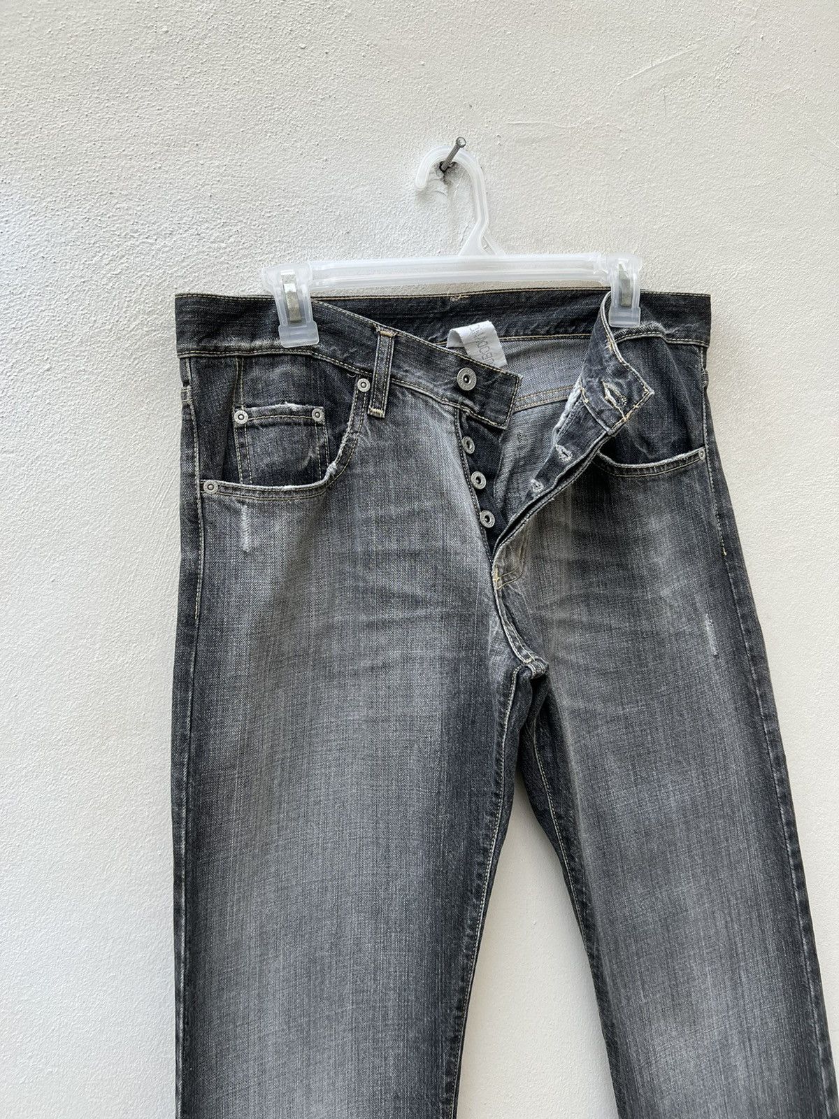 Nobody Denim Vintage Nobody Fade Black Denim Flare Jeans Size US 31 - 9 Thumbnail