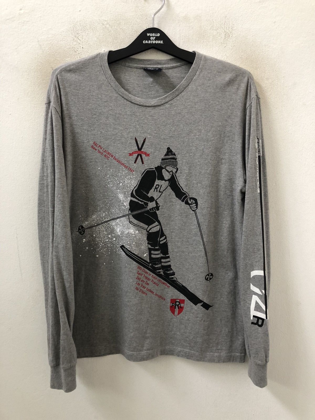 Polo Ralph Lauren Vintage PRL Ski Man Long Sleeve t shirt Size US S / EU 44-46 / 1 - 1 Thumbnail