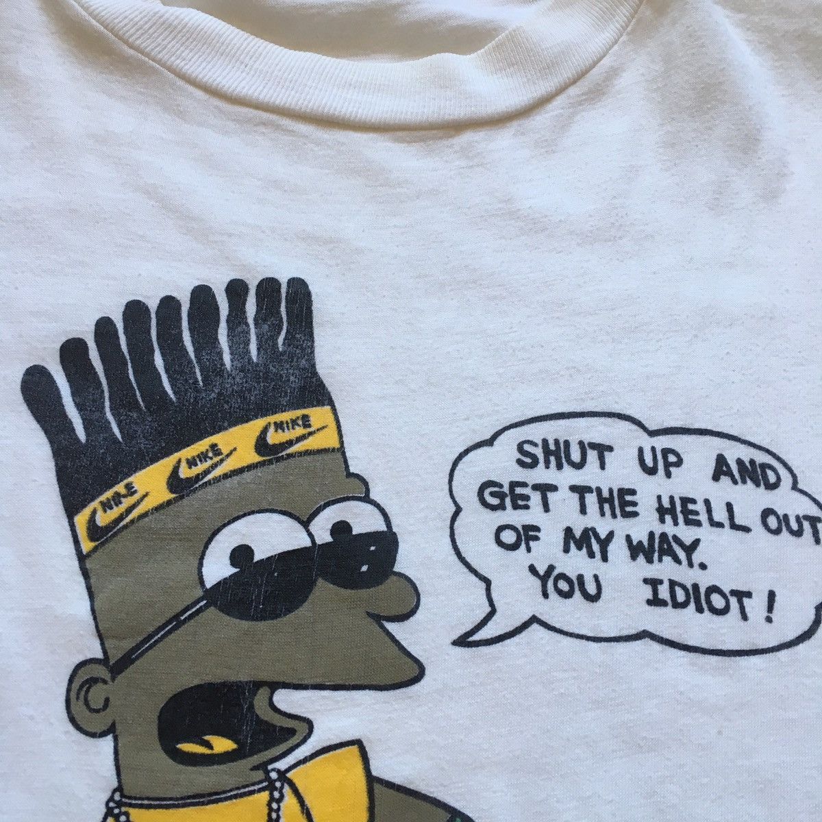 The Simpsons × Vintage Vintage 90s Black Bart Simpson Bootleg Graphic T Shirt Large Size US L / EU 52-54 / 3 - 3 Thumbnail