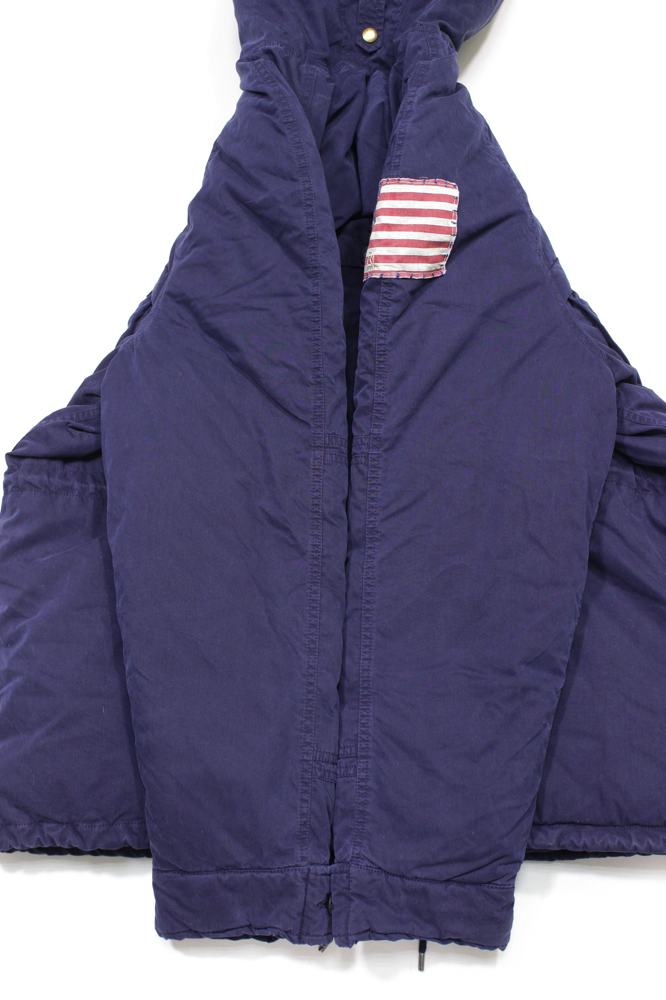 Denim & Supply Ralph Lauren USA Flag Logo Down Parka Size US XL / EU 56 / 4 - 8 Thumbnail