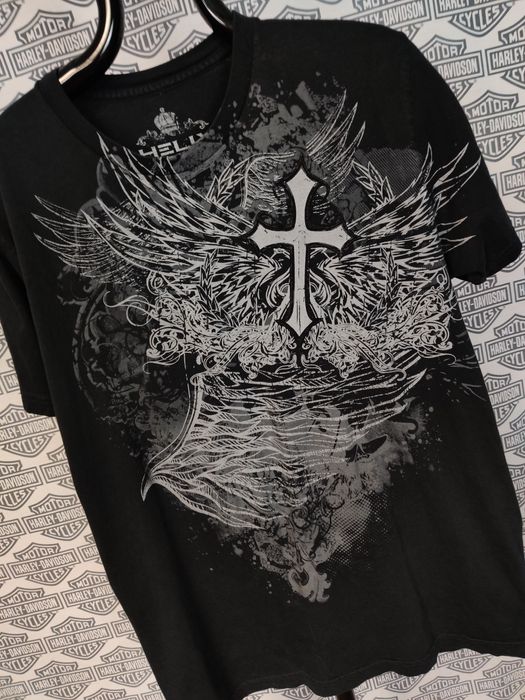 Helix Y2K Affliction Style Helix T-Shirt | Grailed