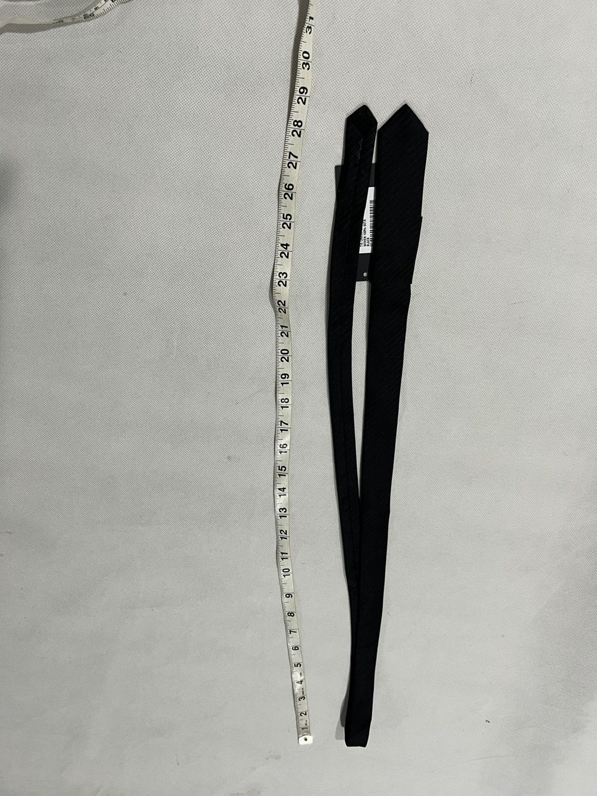 Saint Laurent Paris Saint Laurent striped skinny tie. Size ONE SIZE - 2 Thumbnail