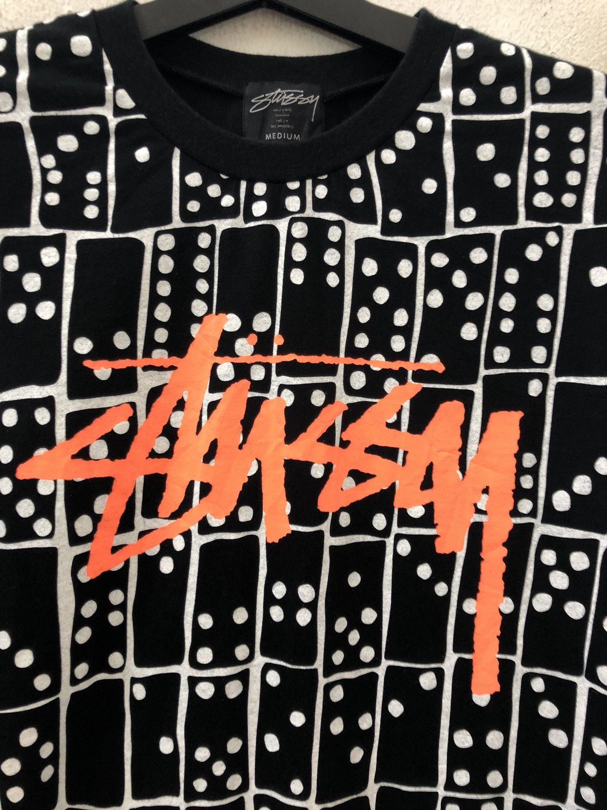 Stussy Stussy Made in Japan 3 quarter Sleeves t shirt Size US M / EU 48-50 / 2 - 2 Thumbnail