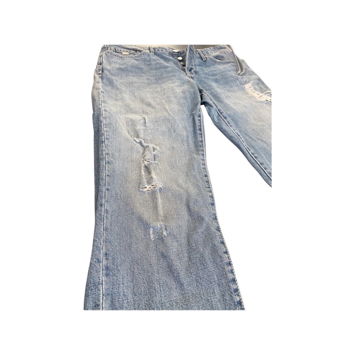Kith KITH Distressed Light Wash Jeans Size US 32 / EU 48 - 2 Thumbnail