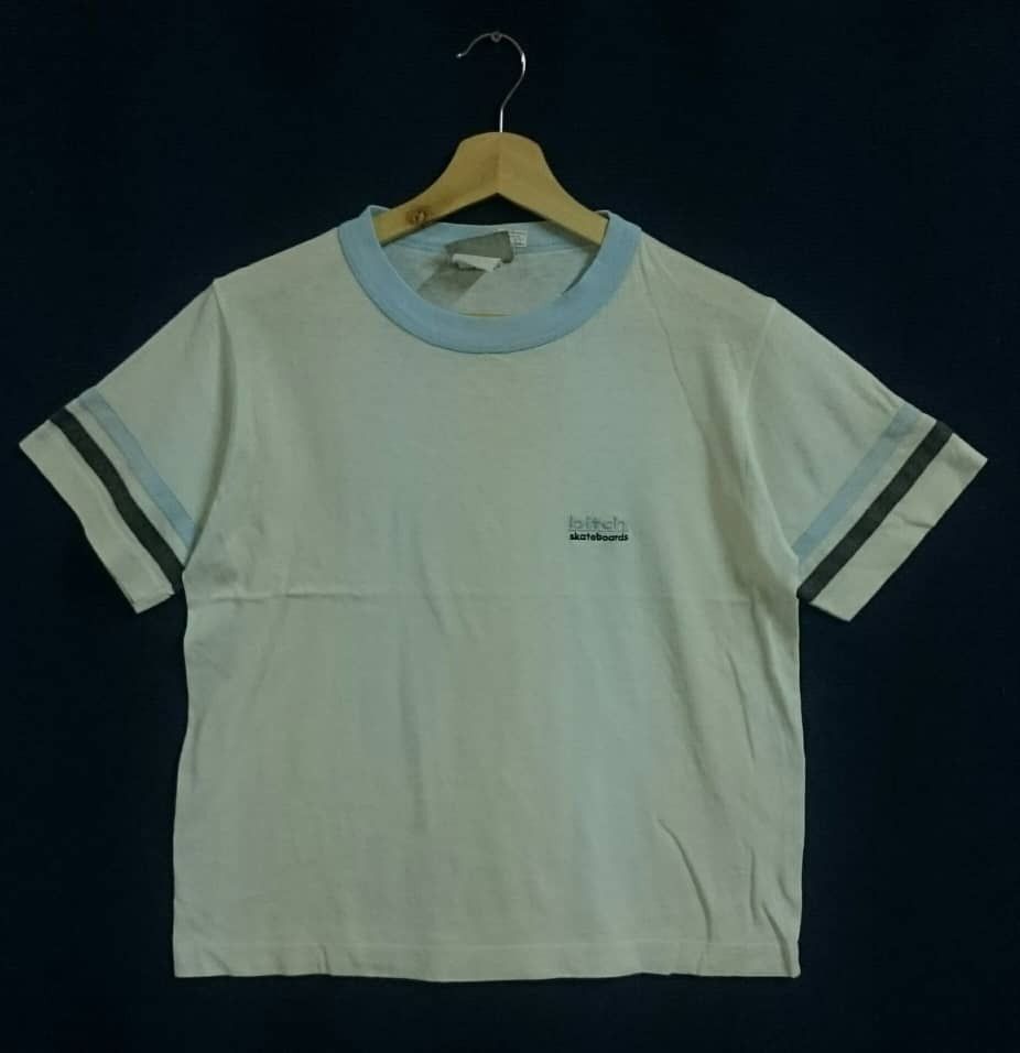 Japanese Brand Vintage Bitch Skateboards Small Logo Tshirt Size US M / EU 48-50 / 2 - 1 Thumbnail