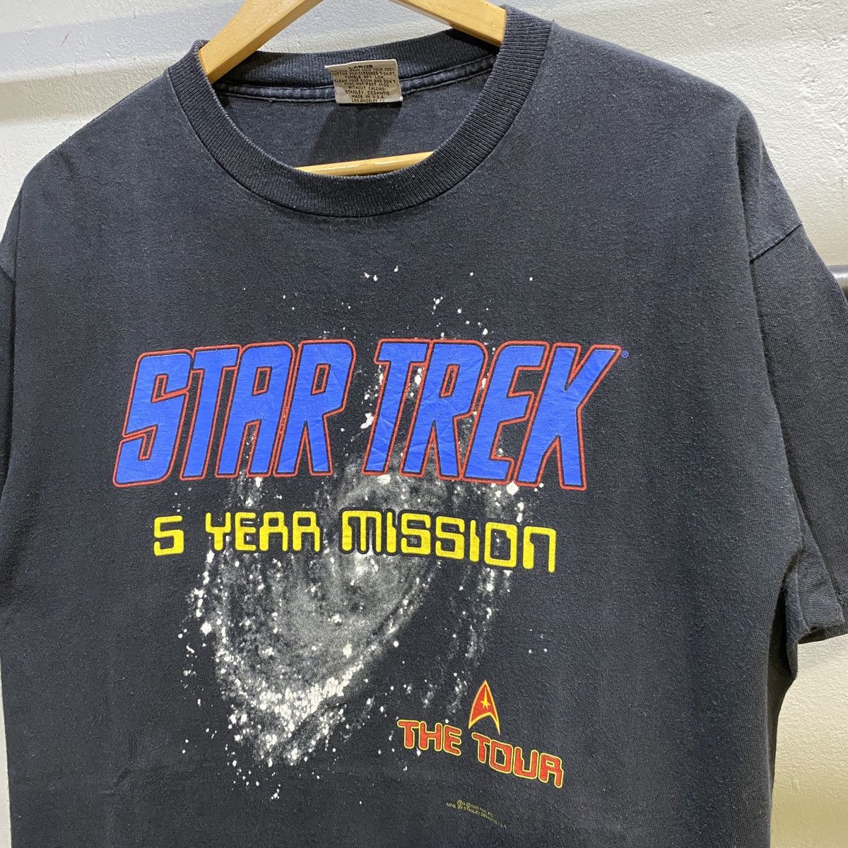 Vintage RARE‼️Star Trek 5 Year Mission The Tour By Stanley Desantis Size US L / EU 52-54 / 3 - 3 Thumbnail