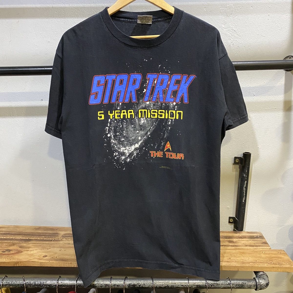 Vintage RARE‼️Star Trek 5 Year Mission The Tour By Stanley Desantis Size US L / EU 52-54 / 3 - 1 Thumbnail