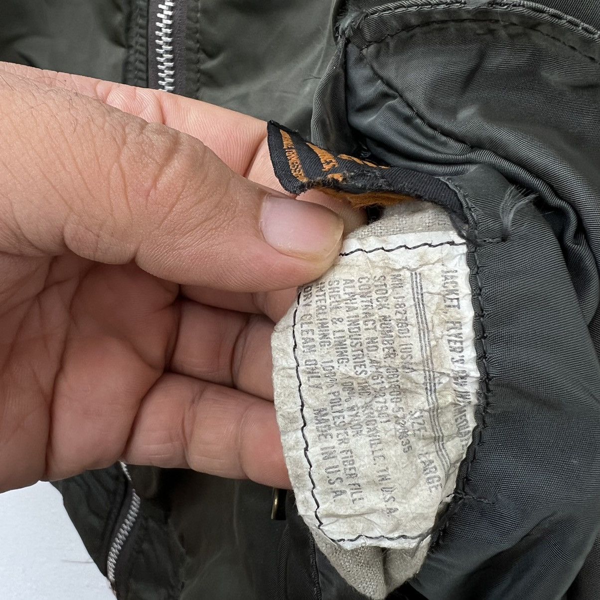 Alpha Industries MA-1 BOMBER JACKET REVERSIBLE ALPHA BUZZ RICKSONS STYLE Size US L / EU 52-54 / 3 - 18 Thumbnail