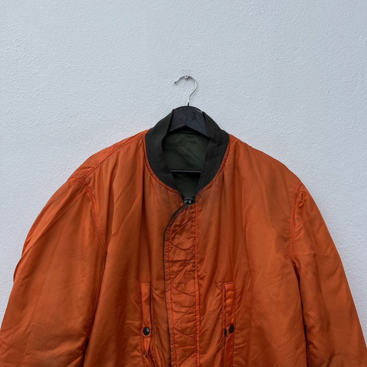 Alpha Industries MA-1 BOMBER JACKET REVERSIBLE ALPHA BUZZ RICKSONS STYLE Size US L / EU 52-54 / 3 - 14 Thumbnail