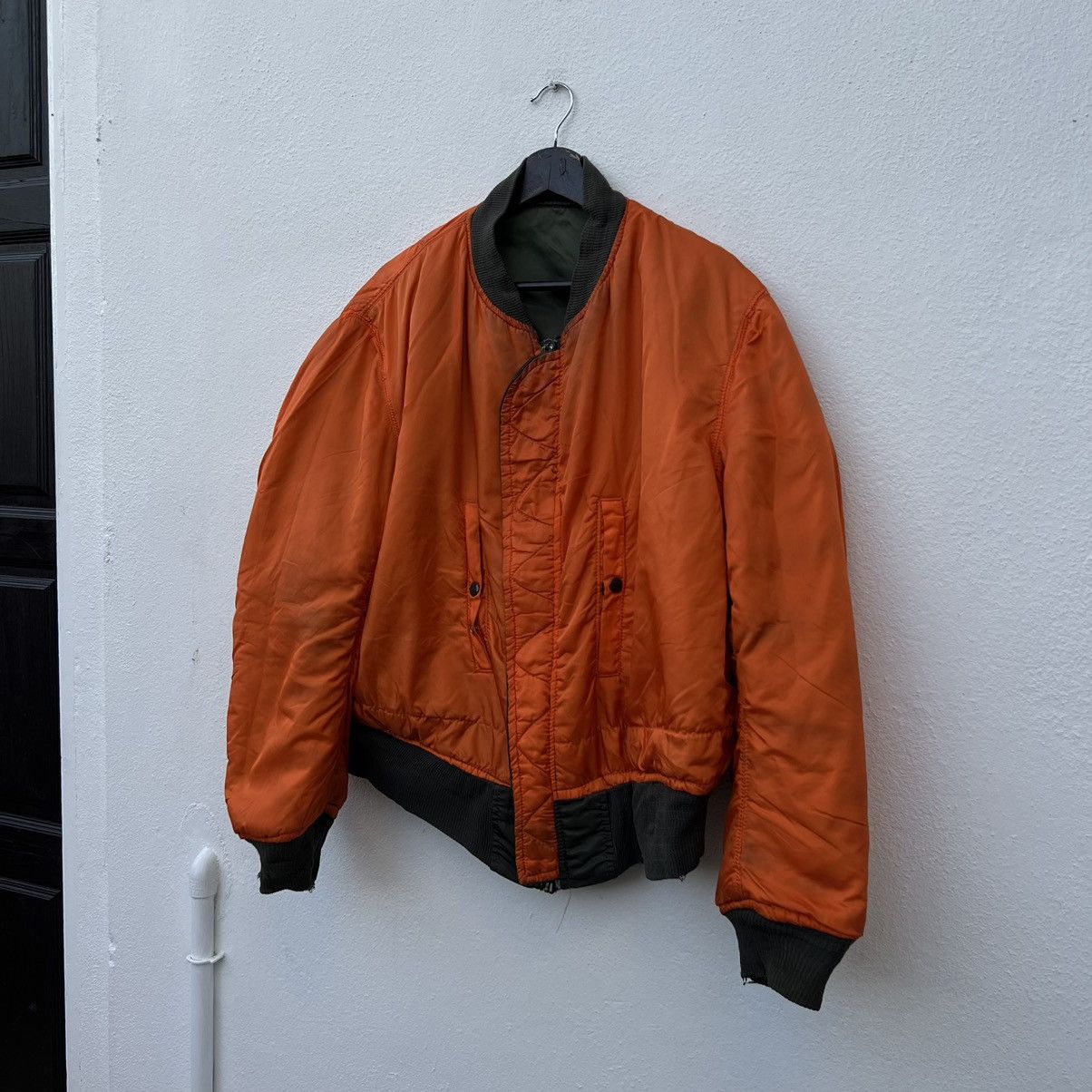 Alpha Industries MA-1 BOMBER JACKET REVERSIBLE ALPHA BUZZ RICKSONS STYLE Size US L / EU 52-54 / 3 - 13 Thumbnail