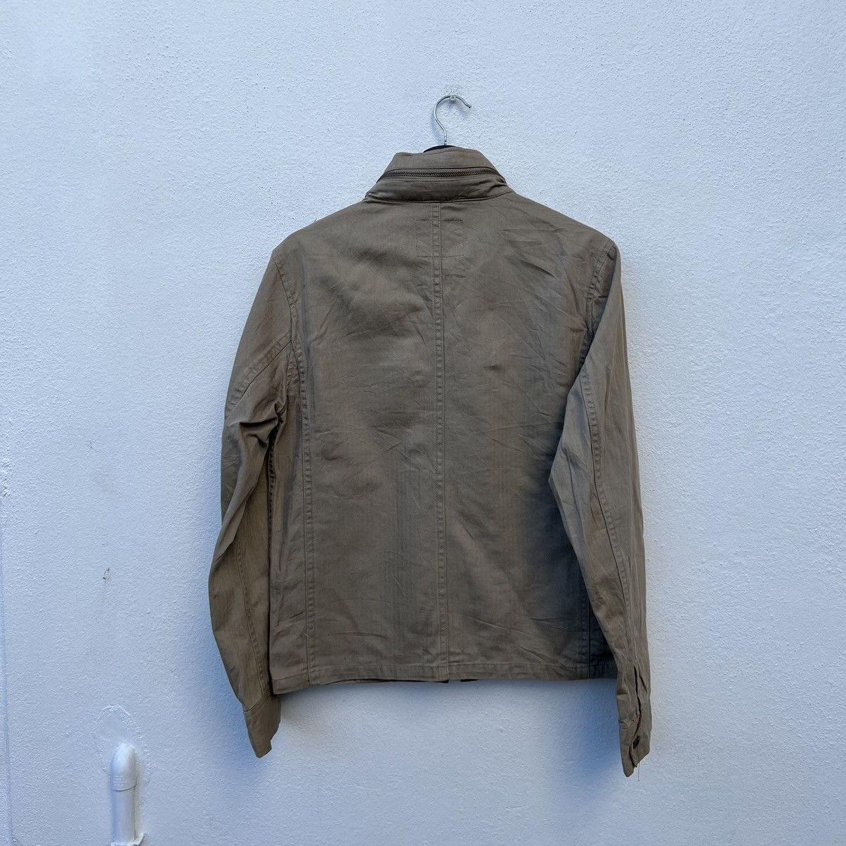 Japanese Brand VINTAGE ROUSHATTE SANFORIZED UNION MADE BIKER JACKET Size US M / EU 48-50 / 2 - 7 Thumbnail