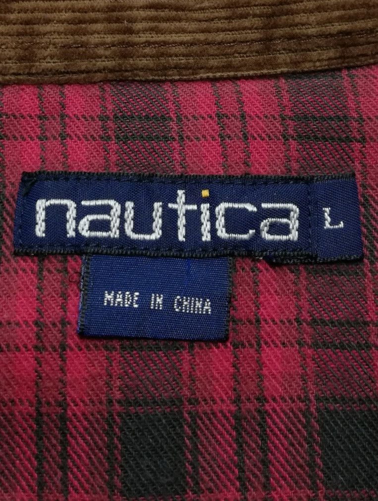 Nautica × Vintage 🔥DOPE!!! Nautica Expedition Corduroy Collar Quilted Jacket Size US L / EU 52-54 / 3 - 11 Thumbnail