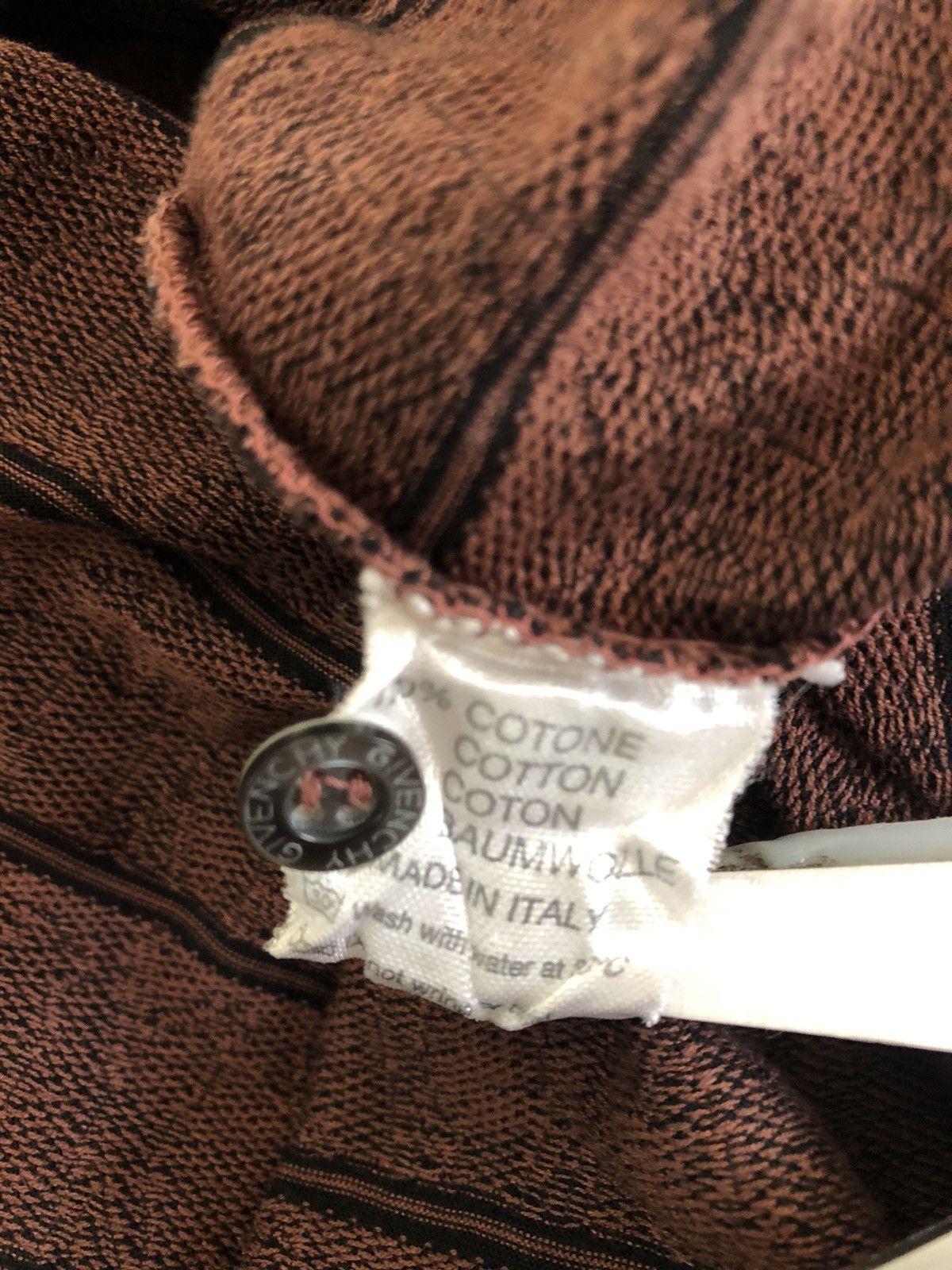 Vintage Givenchy Made in Italy Golfer Monogram Polo Shirt Size US L / EU 52-54 / 3 - 12 Thumbnail