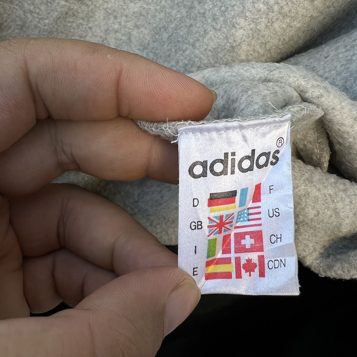 Adidas VINTAGE ADIDAS FLEECE SHERPA DIG PILE JACKET BIG LOGO Size US M / EU 48-50 / 2 - 14 Thumbnail