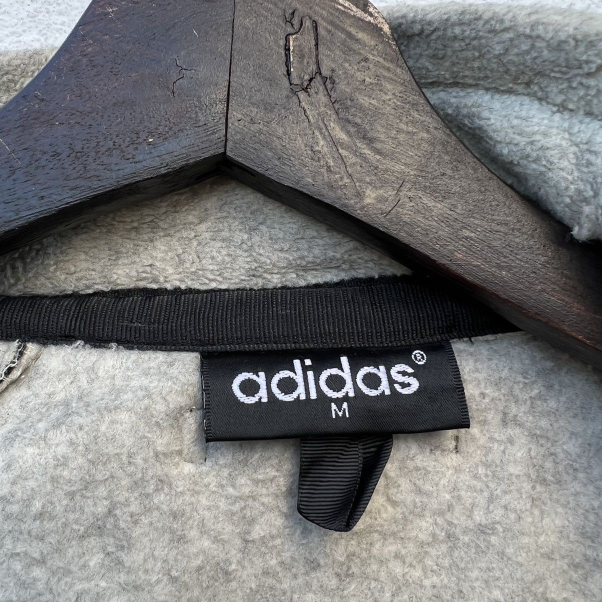 Adidas VINTAGE ADIDAS FLEECE SHERPA DIG PILE JACKET BIG LOGO Size US M / EU 48-50 / 2 - 13 Thumbnail