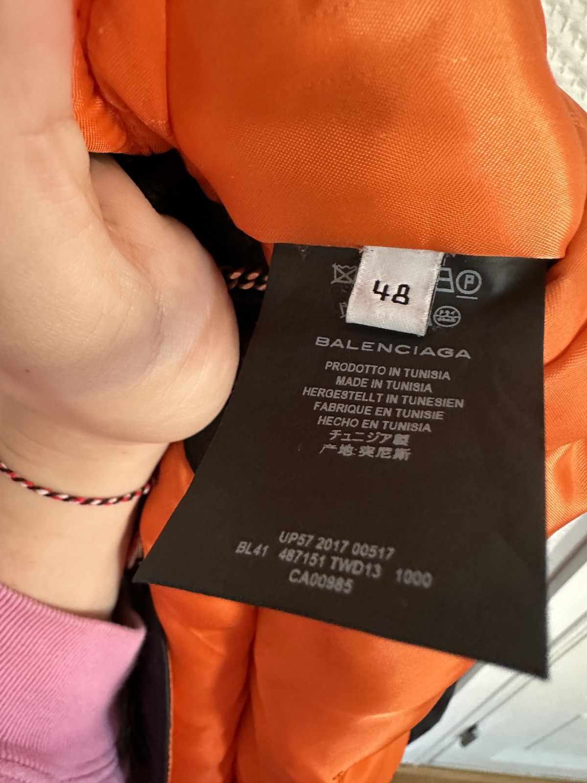 Balenciaga Balenciaga "Homme" Bomber Size US M / EU 48-50 / 2 - 6 Thumbnail