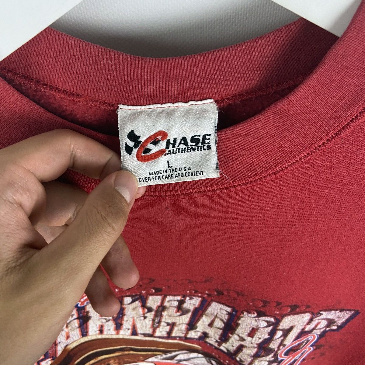 Chase Authentics Vintage 90’s DaleEarnhardt Chase Nascar sweatshirt oversize Size US L / EU 52-54 / 3 - 5 Thumbnail