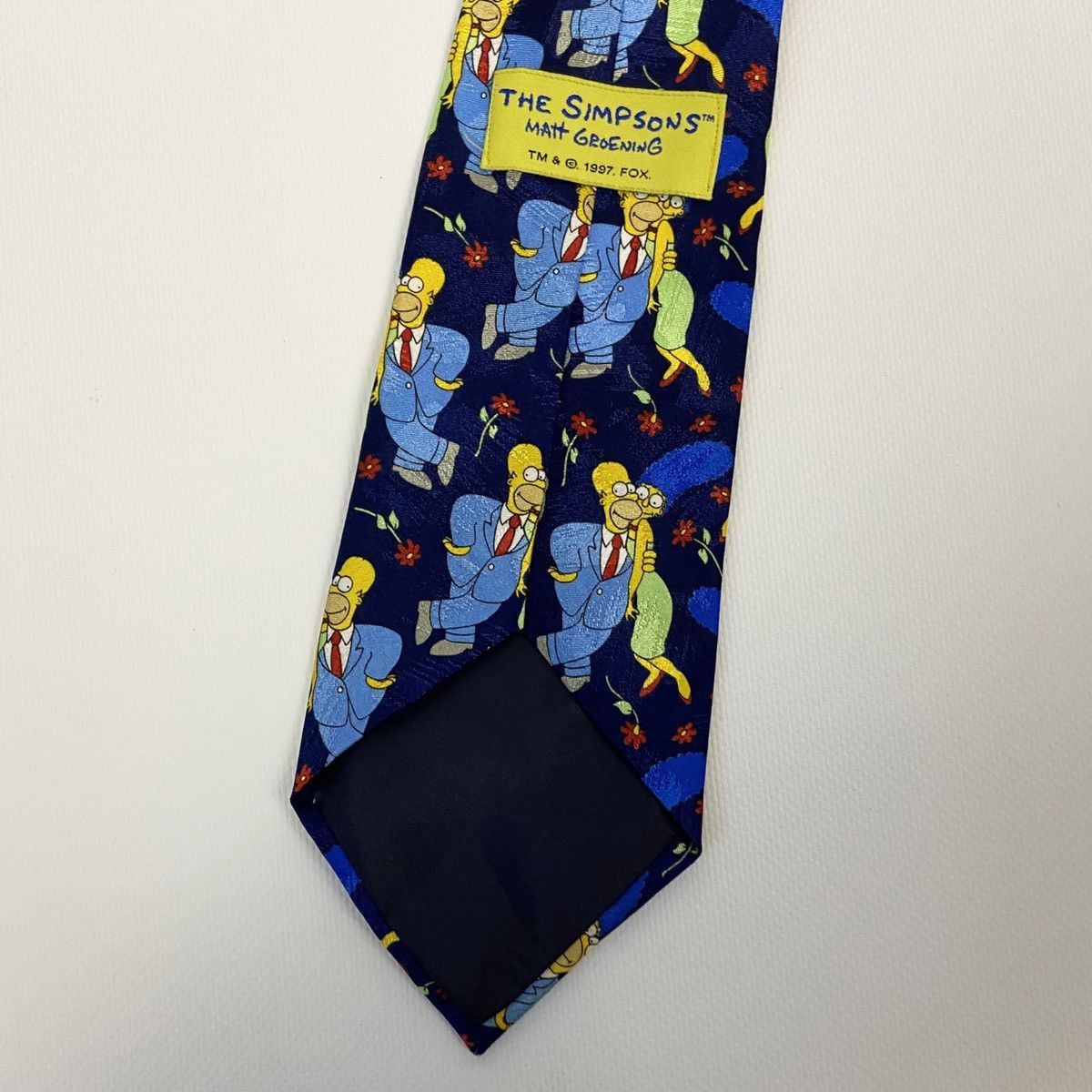 Other Vintage 90’s The Simpsons Homer & Marge Hugs tie Humor Fun Size ONE SIZE - 3 Thumbnail