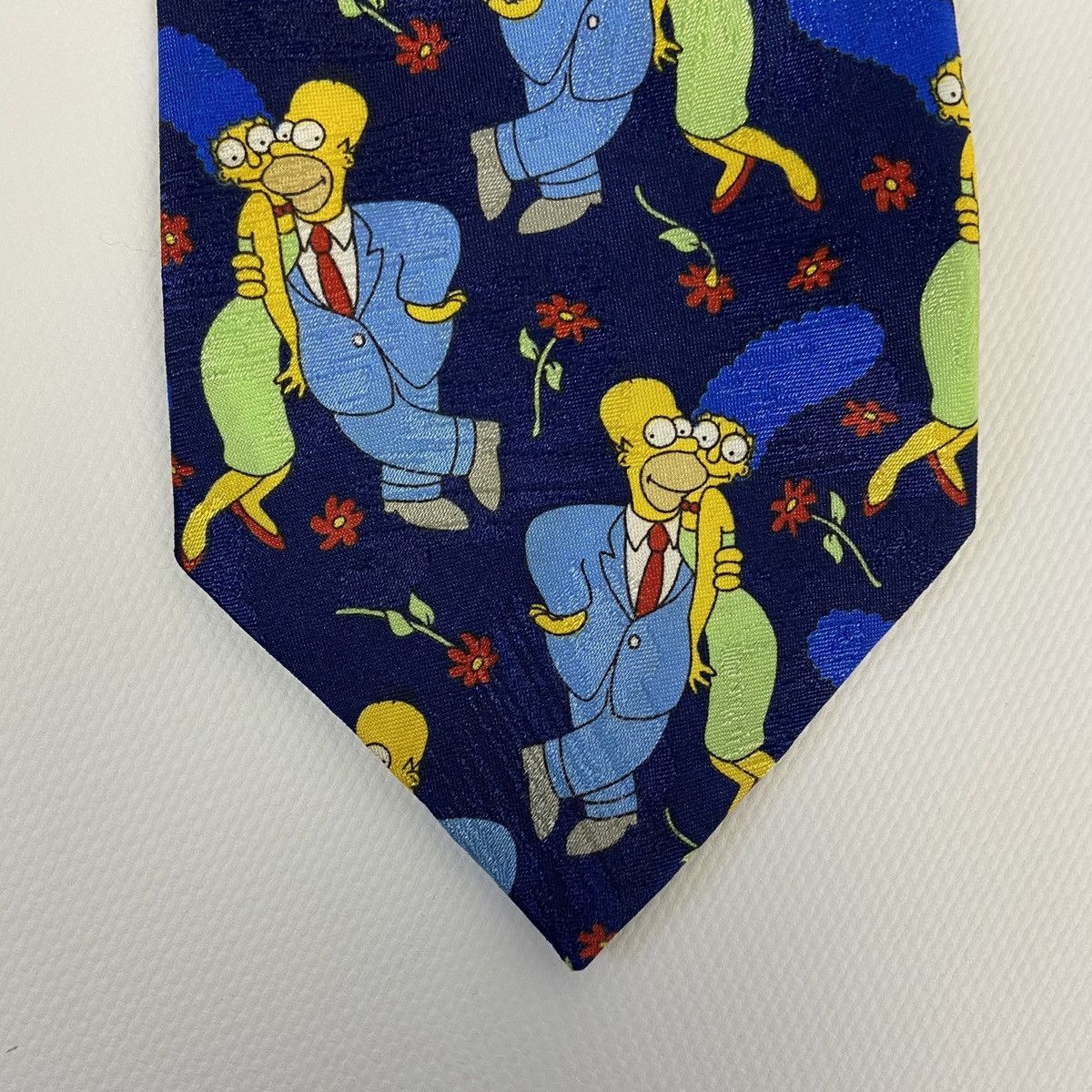 Other Vintage 90’s The Simpsons Homer & Marge Hugs tie Humor Fun Size ONE SIZE - 4 Thumbnail