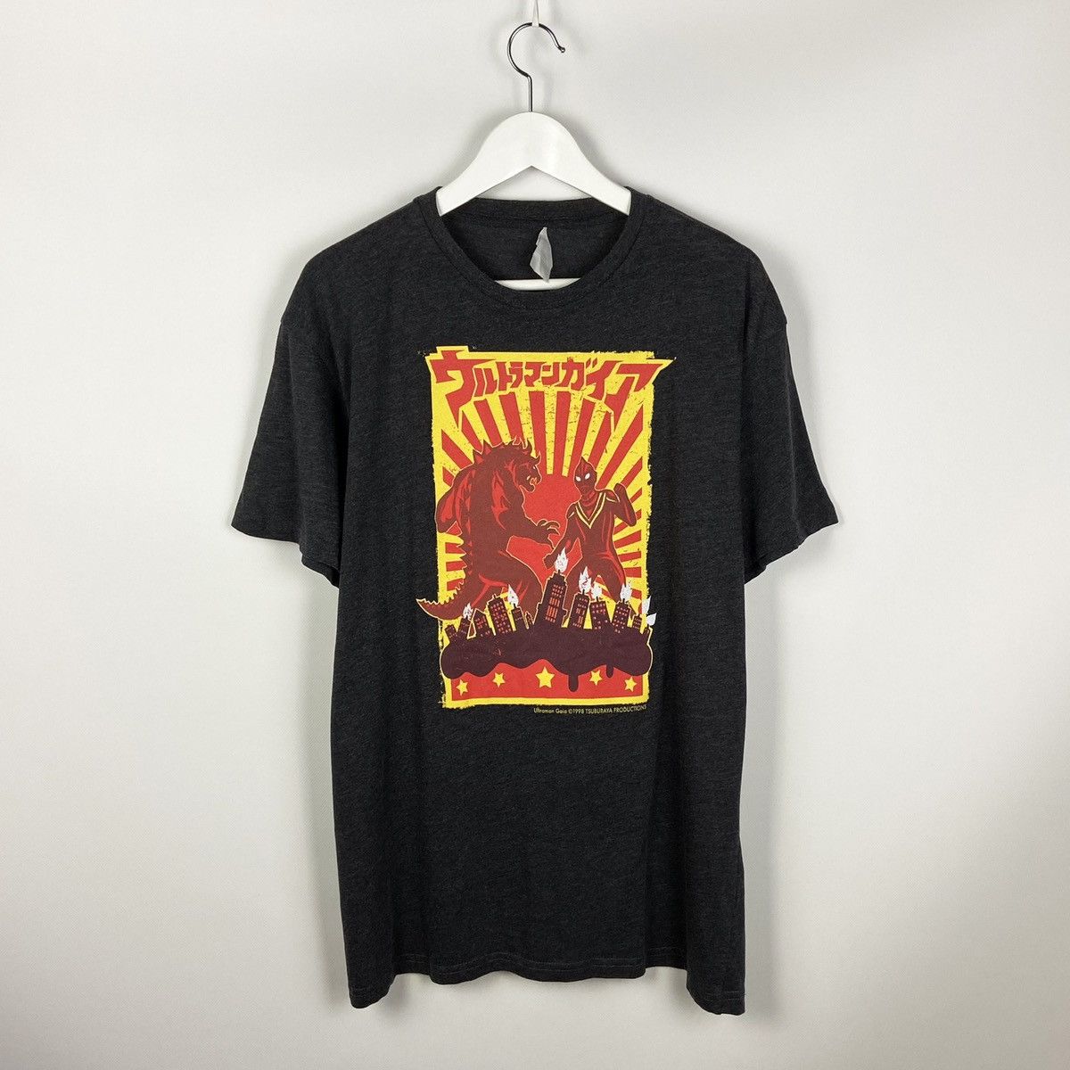 Anime Vintage 1998 Ultraman Gaia 1998 Tsuburaya Anime tee Size US XXL / EU 58 / 5 - 2 Thumbnail