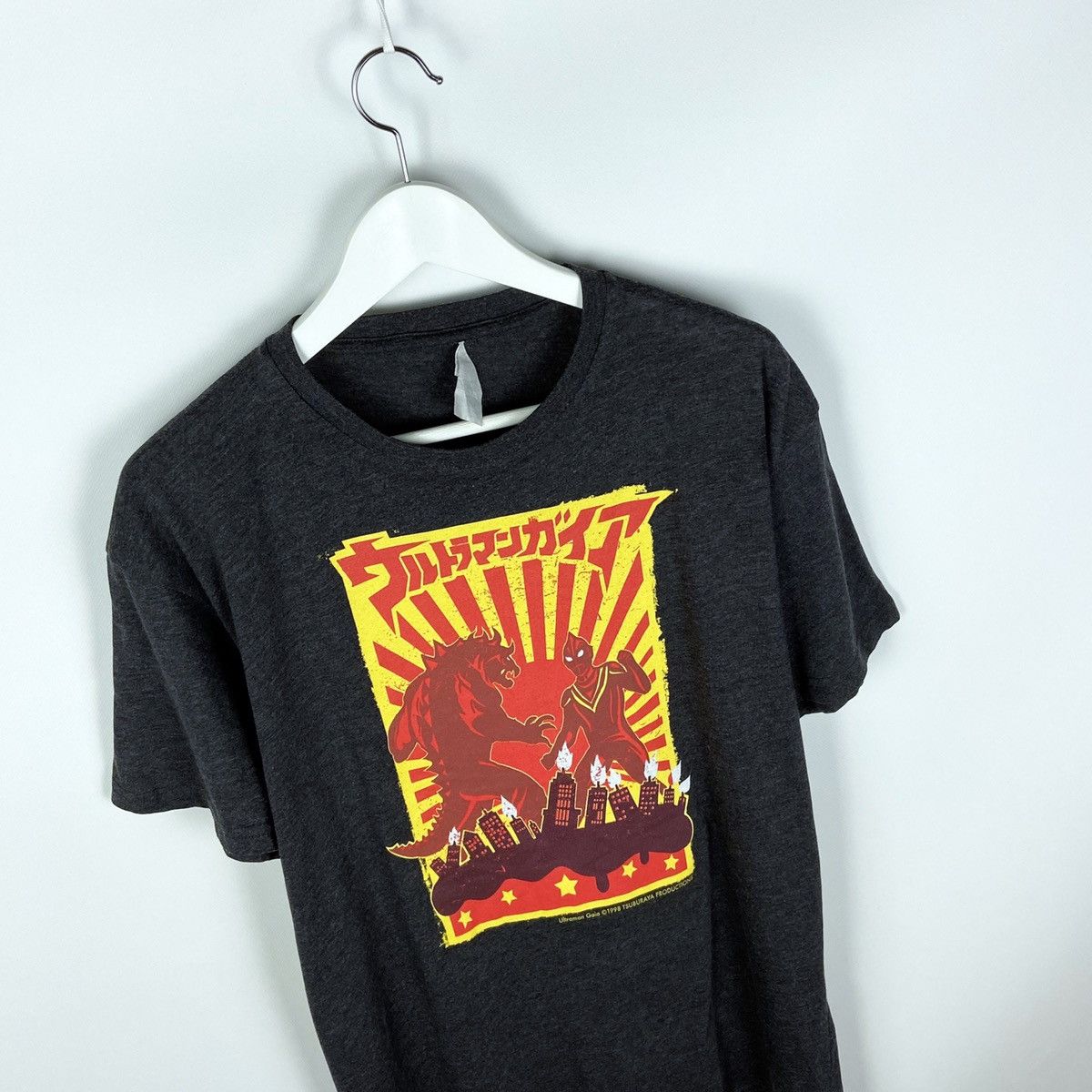 Anime Vintage 1998 Ultraman Gaia 1998 Tsuburaya Anime tee Size US XXL / EU 58 / 5 - 3 Thumbnail