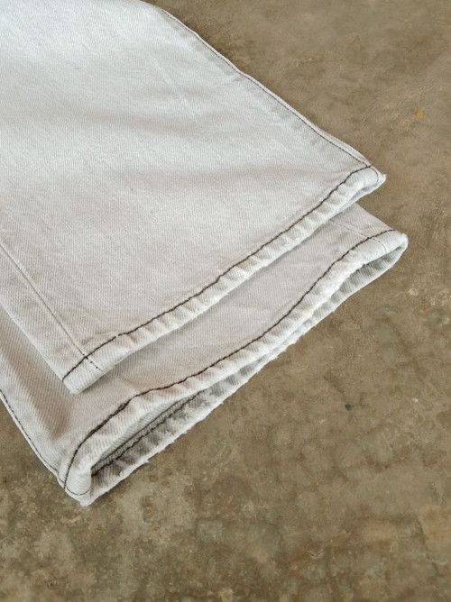 Levi's Vintage Levi's 501 Grey Distressed Jeans 33x31 Size US 33 - 3 Thumbnail