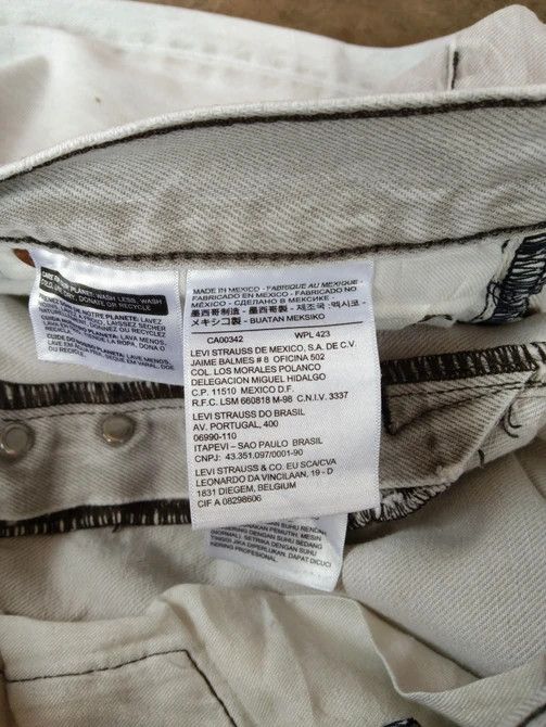 Levi's Vintage Levi's 501 Grey Distressed Jeans 33x31 Size US 33 - 9 Thumbnail