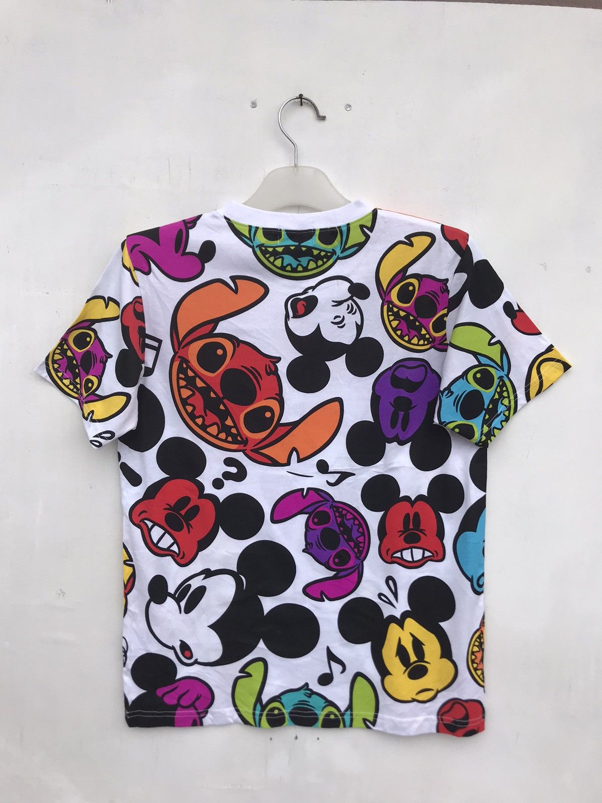 Disney Mickey Mouse X Lilo & Stitch Overprint Tees Size US S / EU 44-46 / 1 - 2 Thumbnail