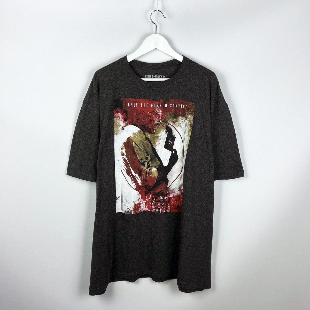 Playstation Call of Duty Black Ops 3 Zombies rare tee computer games Size US XXL / EU 58 / 5 - 1 Thumbnail