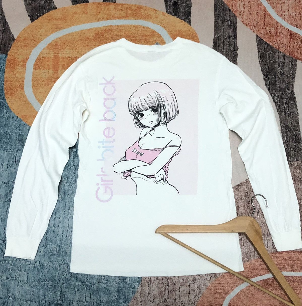 Anime × Japanese Brand GIRL BITE BACK JAPANESE ANIME SEXY GIRL SHIRT Size US S / EU 44-46 / 1 - 1 Thumbnail