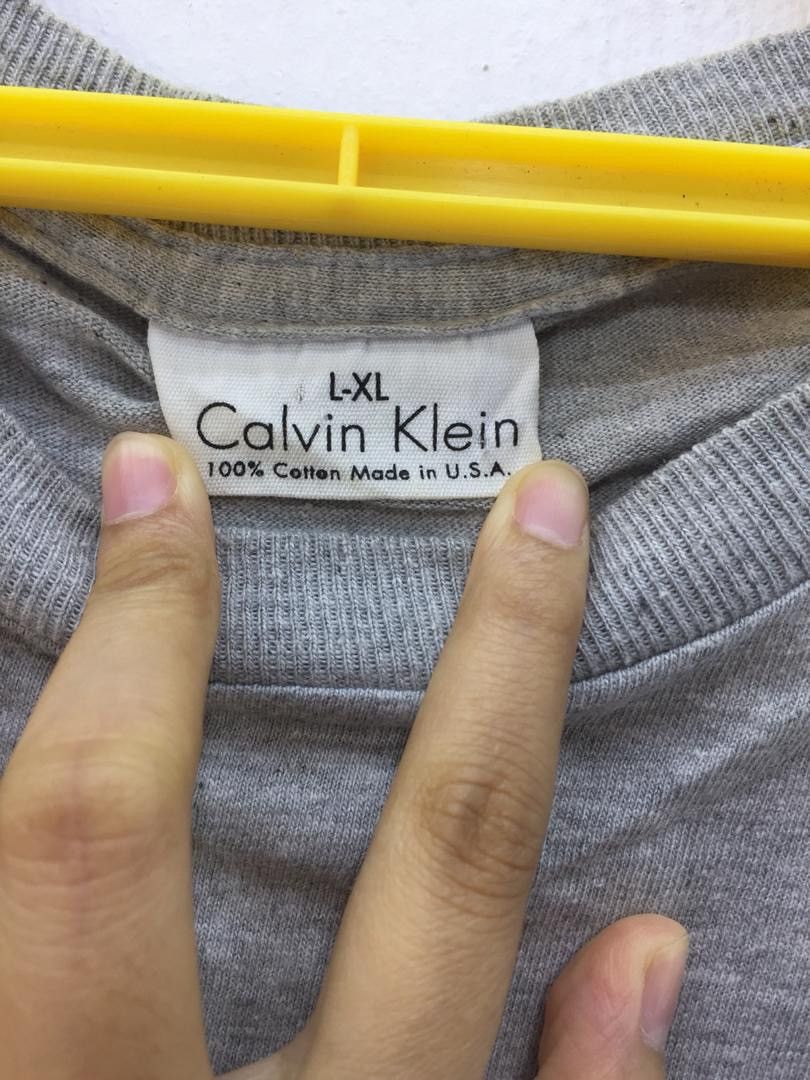 Calvin Klein Vintage Calvin Klein Spell Out Size US XL / EU 56 / 4 - 3 Thumbnail