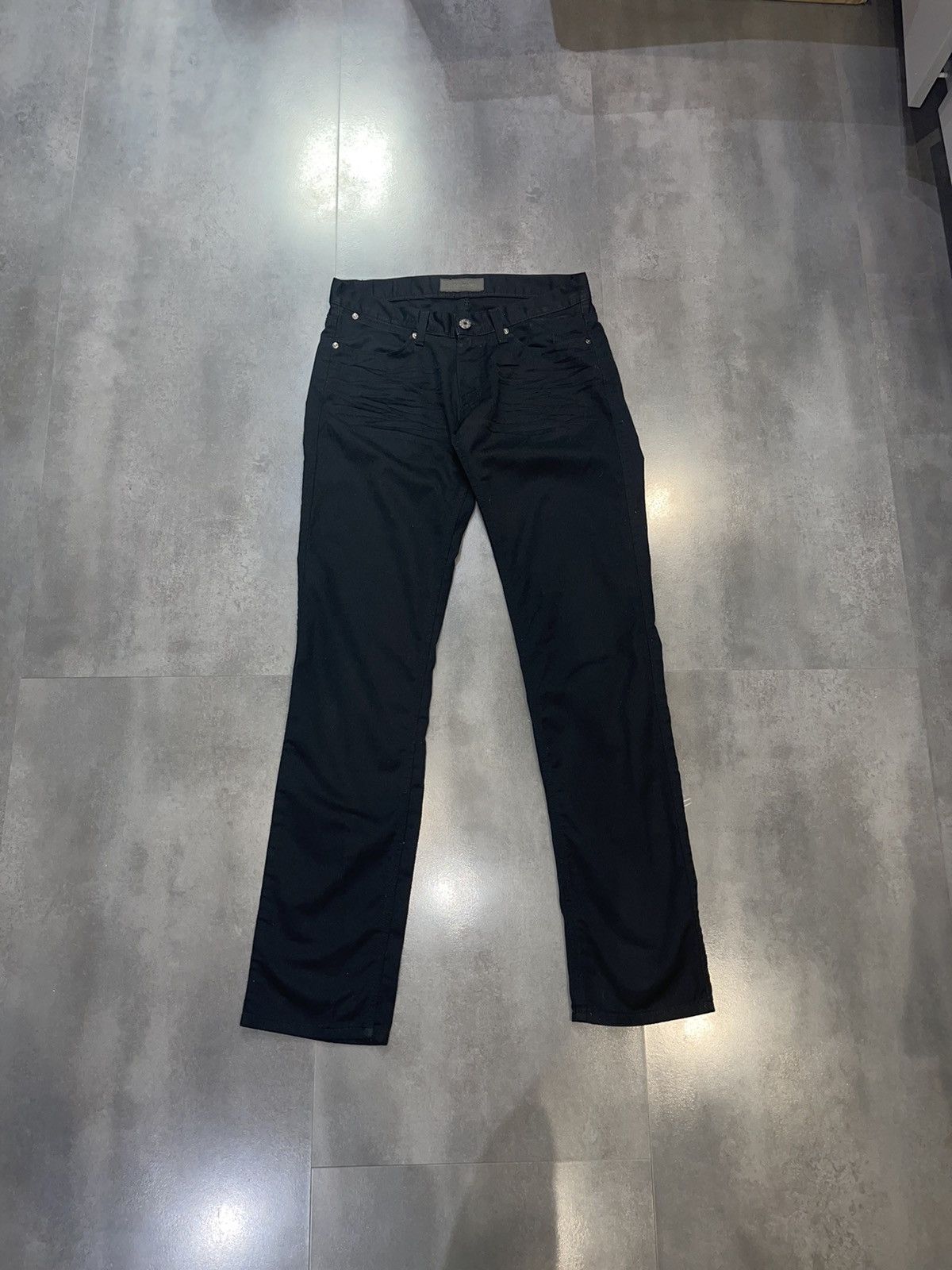 Acne Studios Acne Studios Max Broke Black Casual Pants Size US 30 / EU 46 - 8 Thumbnail