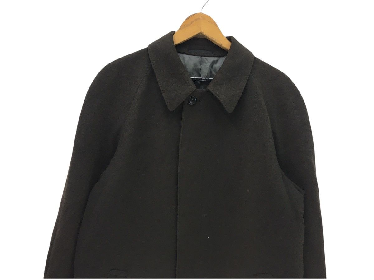 Yves Saint Laurent Vintage Yves Saint Laurent Plain Wool Long Jacket Size US L / EU 52-54 / 3 - 2 Thumbnail