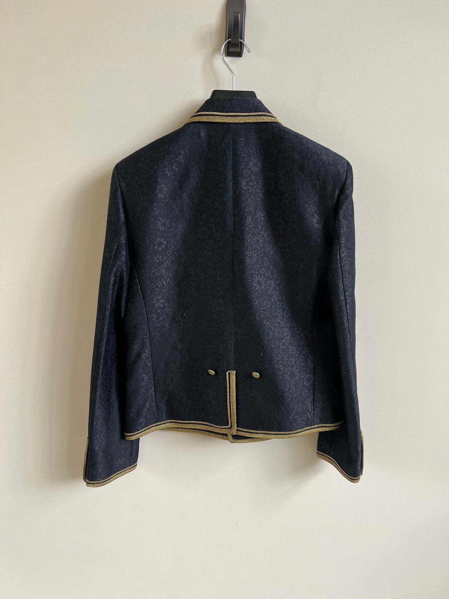 Saint Laurent Paris Blazer in Black & gold Color Size US M / EU 48-50 / 2 - 12 Thumbnail