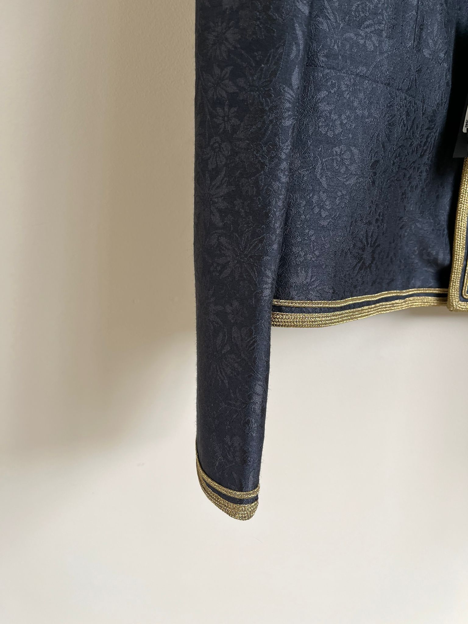 Saint Laurent Paris Blazer in Black & gold Color Size US M / EU 48-50 / 2 - 4 Thumbnail