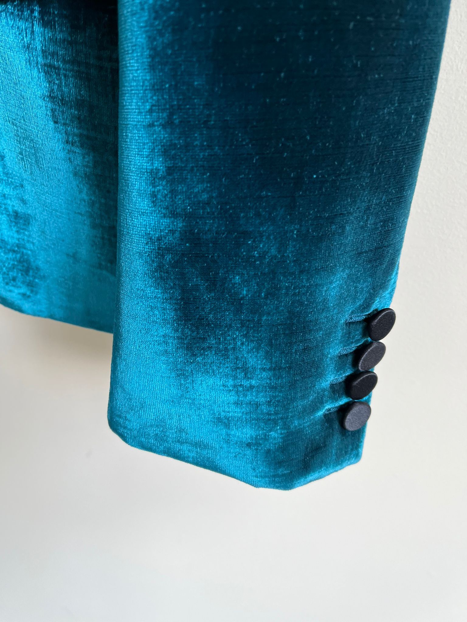 Saint Laurent Paris Velvet Jacket in Blue color Size US S / EU 44-46 / 1 - 5 Thumbnail