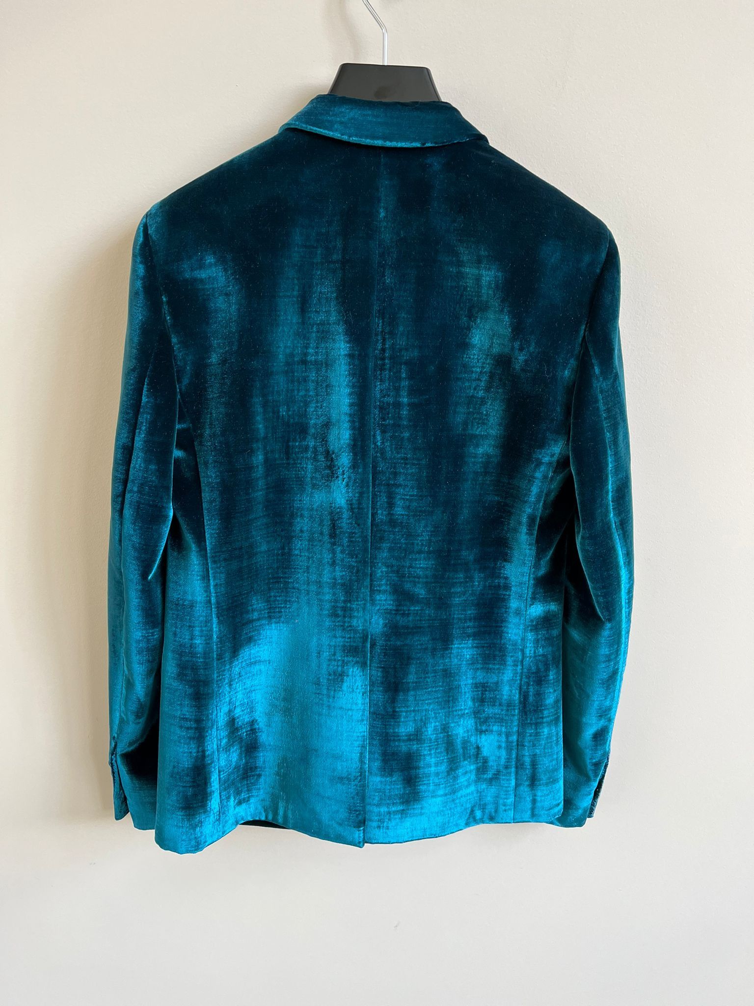 Saint Laurent Paris Velvet Jacket in Blue color Size US S / EU 44-46 / 1 - 13 Thumbnail