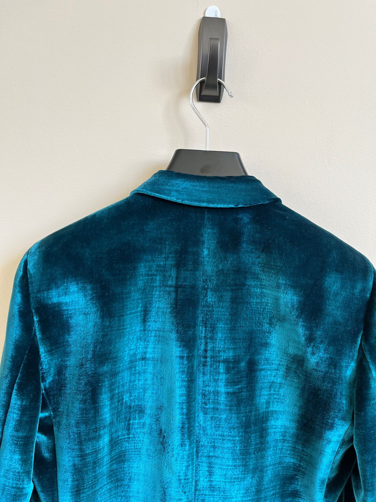 Saint Laurent Paris Velvet Jacket in Blue color Size US S / EU 44-46 / 1 - 14 Thumbnail