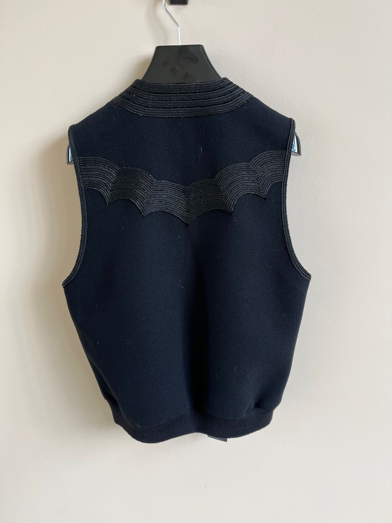 Saint Laurent Paris Vest in Black color Size US M / EU 48-50 / 2 - 17 Thumbnail