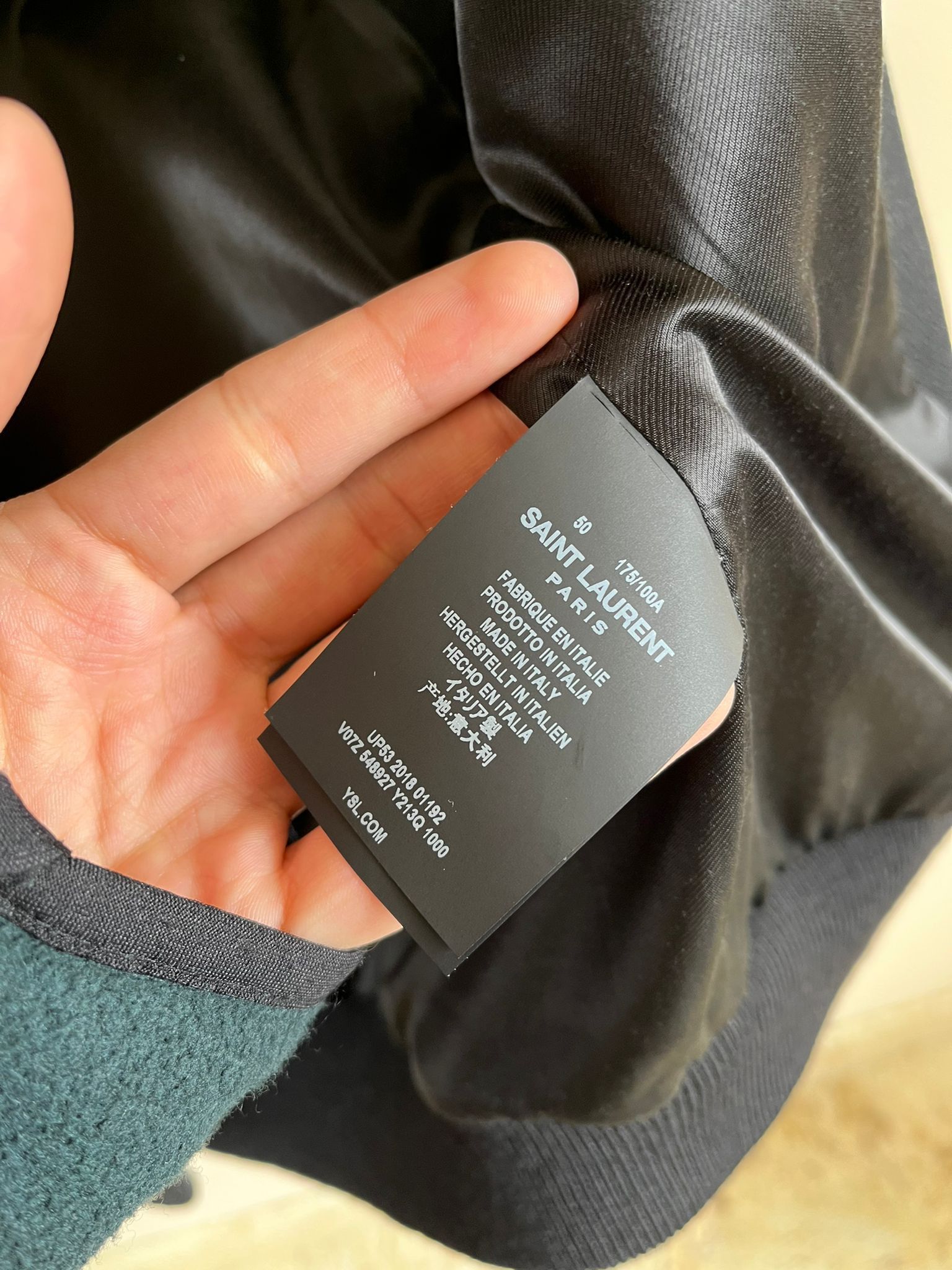Saint Laurent Paris Vest in Black color Size US M / EU 48-50 / 2 - 12 Thumbnail